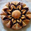 Brioche étoile au Nutella