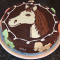 Gâteau cheval