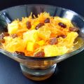 Salade de carotte, orange, ananas et poivron[...]