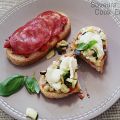 Bruschettas : Chorizo Poivrons et Courgettes[...]