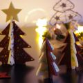 Sapins en chocolat pour Noël