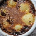 Gratin de poires aux amandes & au chocolat