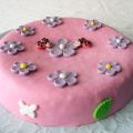 Gâteau d'anniversaire girly au chocolat