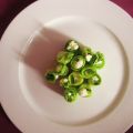 Rouleaux de courgettes grillées au fromage frais