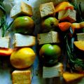  Brochettes citron-tofu, Brochettes[...]