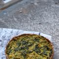 Quiche aux blettes et au curry