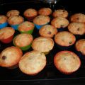 Muffins aux Bananes +ananas+chocolat chips