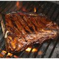 Steak assaisonné à l