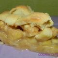 TOURTE AUX POMMES ET CARAMEL A LA CREME