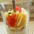 Verrine de rillettes de maquereau et sa salade[...]