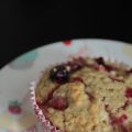 Muffins avoine et fruits rouges