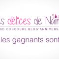 Résultats finals du concours blog'anniversaire