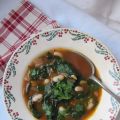 Soupe aux haricots blancs & aux épinards