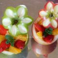 Les pommes fleurs