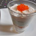 Verrine de fête : mousse de saumon-crème de[...]