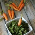 Pesto aux fanes de carottes, cajou et parmesan[...]