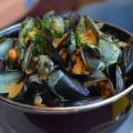 Moules au curry