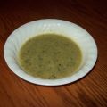 Potage de courgettes
