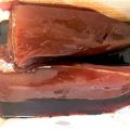 Thon mi-cuit Teriyaki sur tartare Avocat/Mangue