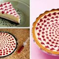 Cheese cake au chocolat blanc et framboises
