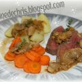 Rosbeef à la moutarde à l'ancienne