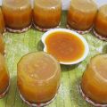 Confiture d'abricots au parfum de noix de coco