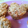 Muffins façon crumble au fromage et brocoli