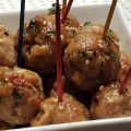 Boulettes collantes asiatiques (apéro)