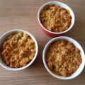 Crumble pommes/poires à la vanille