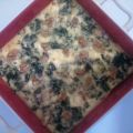 C'est de saison - Clafoutis épinards et noix