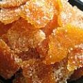 Ecorces d'oranges confites