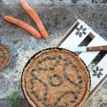 Quiche carotte-tofu fumé