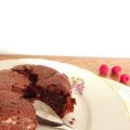 Coeur coulant chocolat noir et framboises à la[...]