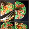 Gâteau Choco Framboise Jungle automnale (Cake[...]