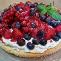 Tarte sablée aux fruits rouges, chantilly aux[...]