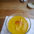 Velouté de carottes aux épices douces