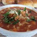 Minestrone à la saucisse italienne