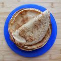 Crêpes à la farine de blé intégral