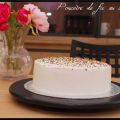 White cake (chocolat blanc/framboises)