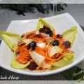 Salade d'hiver aux endives et betterave rouge