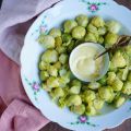 Choux de Bruxelles, sauce fromage blanc et[...]