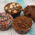 Petits gâteaux minute au chocolat