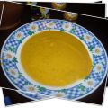 Soupe de carottes au miel et au cardamone