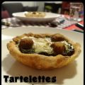 Tartelettes aux épinards, champignons et[...]