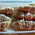 Poulet roulé au bacon