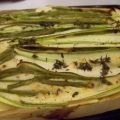 Quiche courgettes et asperges au fromage blanc