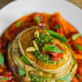 Mes mille-feuilles d'aubergine