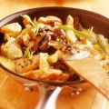 CHICKEN AND MUSHROOMS IN CREAMY SAINT MARCELLIN[...]