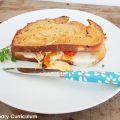 Croques façon pain perdu aux tomates cerise et[...]
