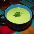 Velouté de courgette au persil